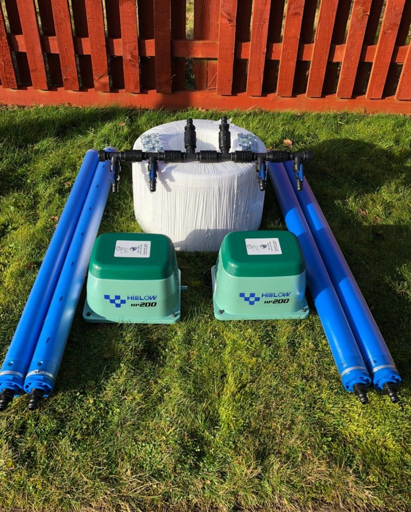 Large Lake Aeration Kit Lake Aerator HIBLOW UK